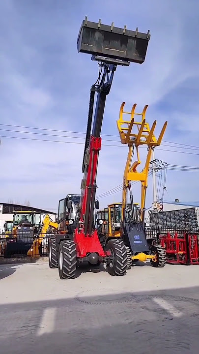 Multifunctional excavator loader all-in-one machine, multifunctional agricultural machinery
