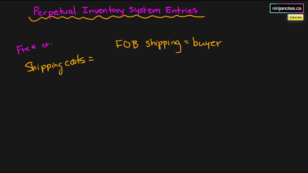 26 The Perpetual Inventory System and Journalizing Purchase Entries Financial Accounting Series