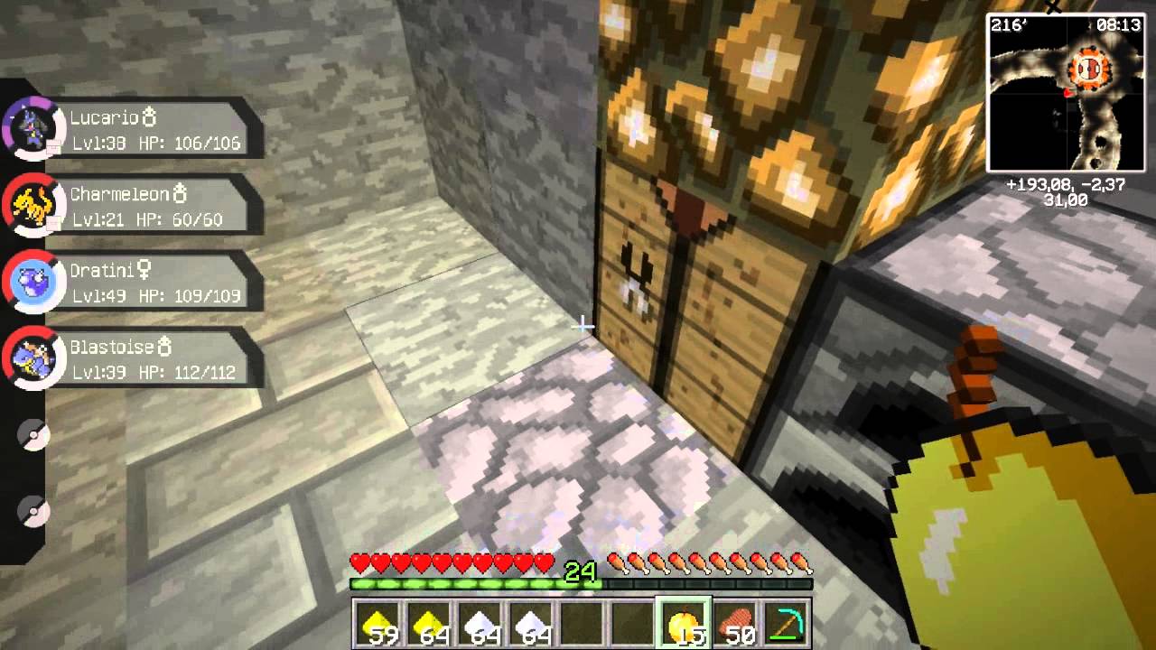 Como fazer rare candy no pixelmon youtube