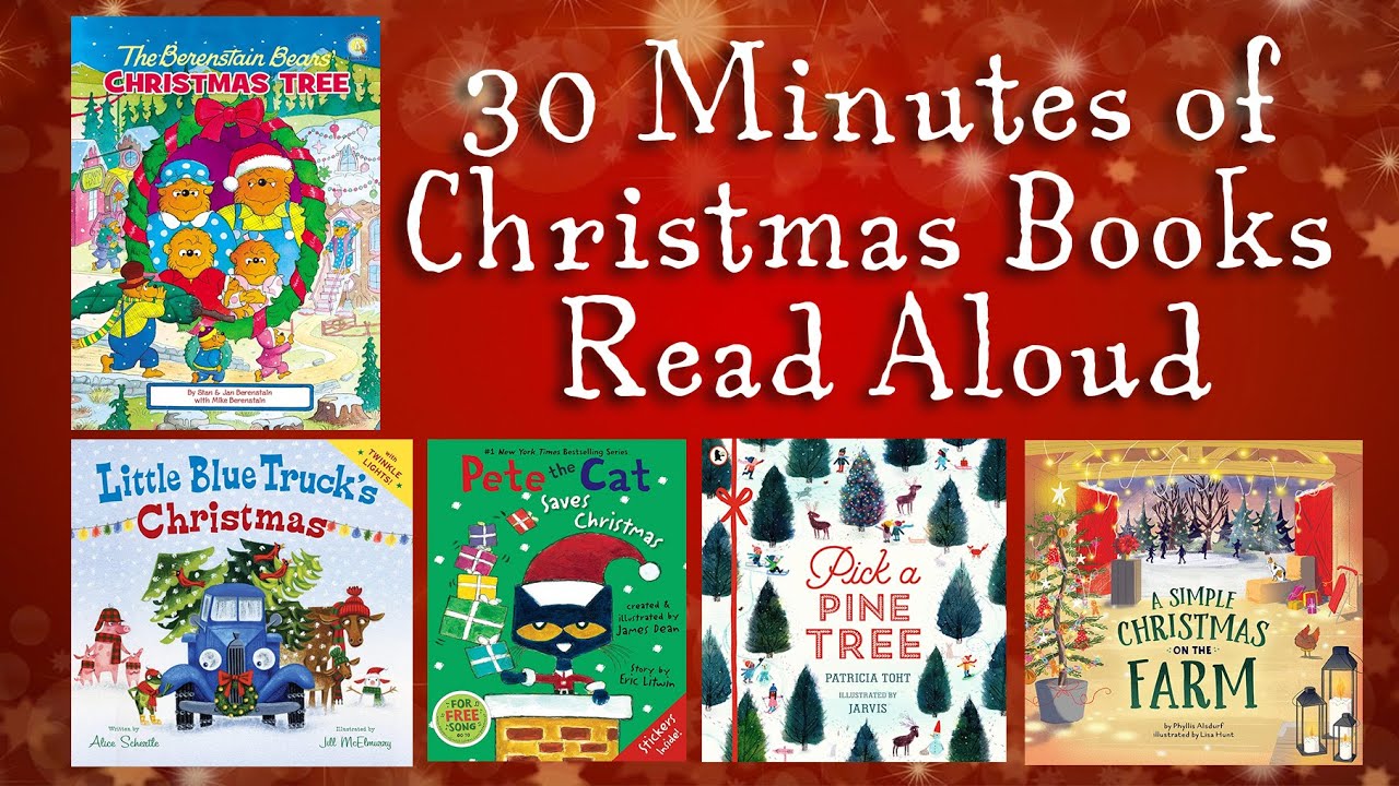 🎄30 Minutes of Christmas Books Read Aloud for Kids! 5 Books in One ...
