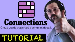 HOW TO PLAY New York Times CONNECTIONS game