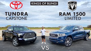 KING OF TRUCKS!  2024 RAM 1500 Limited vs. 2024 Toyota Tundra Capstone: Comparison