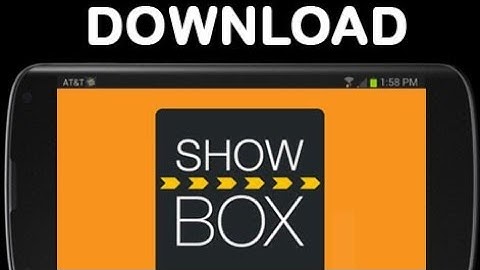 How to download and install showbox