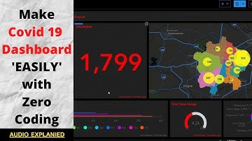 Make a Covid19 Dashboard of your Region in ArcGIS Online in several minutes || ArcGIS || GIS