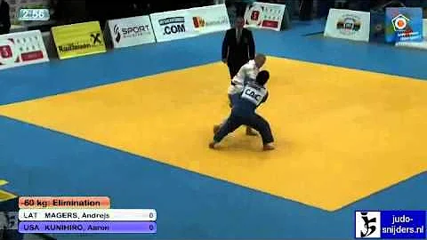 Andrejs Magers (LAT) - Aaron Kunihiro (USA) [-60kg]