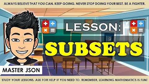 Grade 7 - Subsets (Week 1)