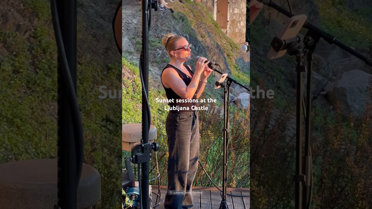 Sunset sessions at the Ljubljana Castle