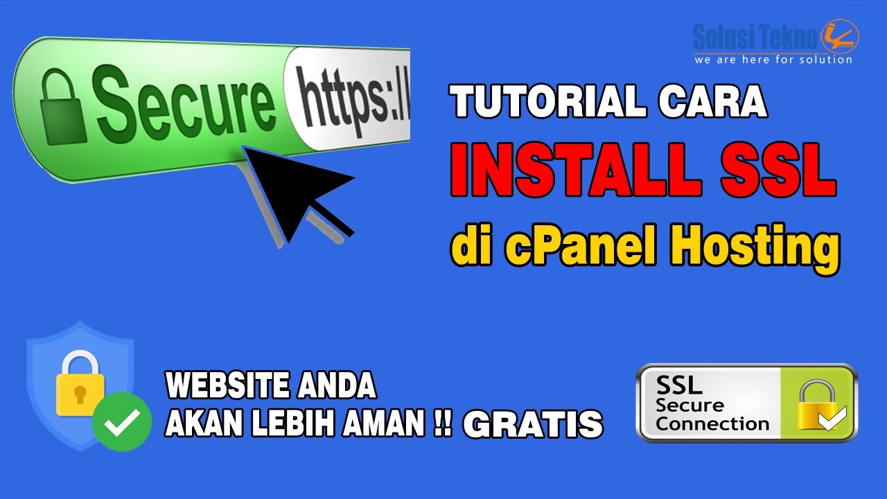 Cara Memasang SSL di Cpanel untuk merubah Http menjadi Https - YouTube