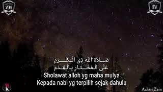 ZAADUL MUSLIM (SHOLAWAT SHOLATULLOHIDZIL KAROMI) VOC: IWAN ZM