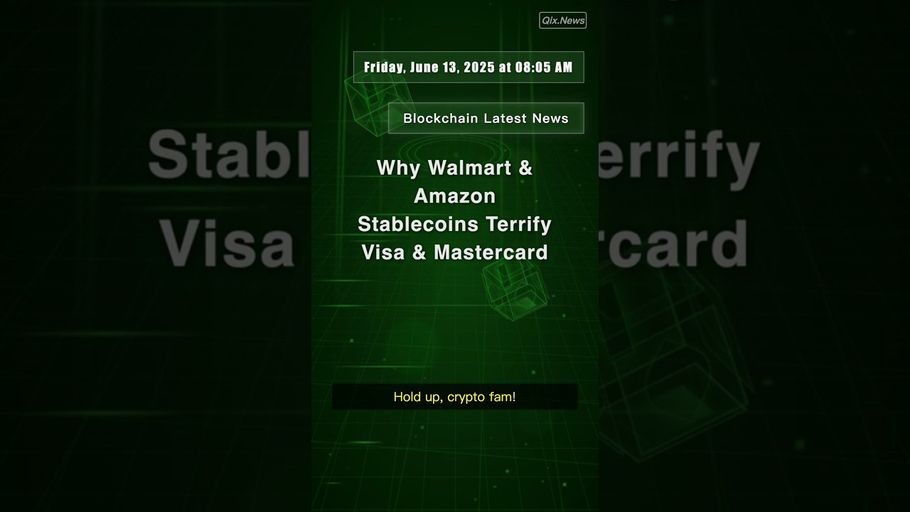 Why Walmart & Amazon Stablecoins Terrify Visa & Mastercard 