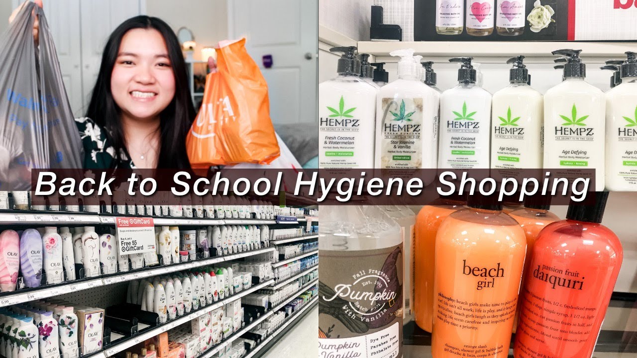 COME HYGIENE SHOPPING WITH ME FOR BACK TO SCHOOL & HAUL! Target, Walmart, TJ Maxx & More!