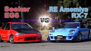 [ENG CC] Seeker EG6 vs. RE Amemiya RX-7 Touge battle HV77