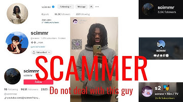 Scimmer the scammer PSA (How I lost my 3000 dollar apex legends account) DO NOT DEAL WITH @scimmr