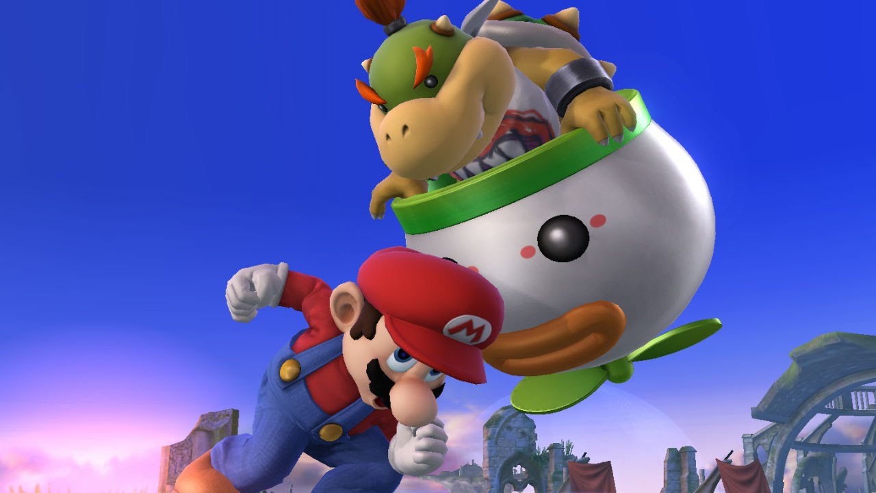 Mario vs Bowser Jr. 