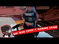 Msi mag ch120 x gaming chair  adjustable backrest  armrest  shopee