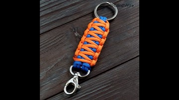 King Cobra paracord keychain #shorts