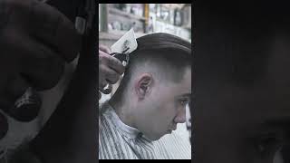 💈 ASMR BARBER - SLICKED BACK Gentleman HAIRCUT #shorts