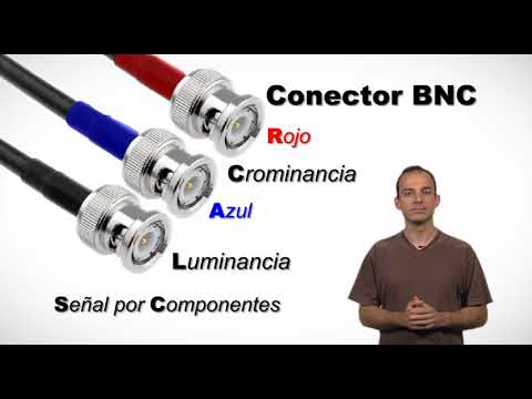 GLOSARIO DE CONECTORES - VÍDEO - 1. CONECTOR BNC