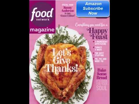 Food Network Magazine By To Amazon