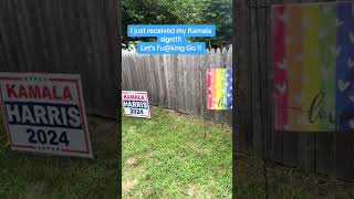 Kamala Harris 2024 Yard Sign, Gift For Kamala Harris Supporters, Election 2024