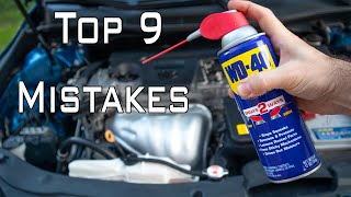 Top 9 Mistakes Car Owners Make\/How to make your car last longer\/Dumb Things NOT To Do To Your Car