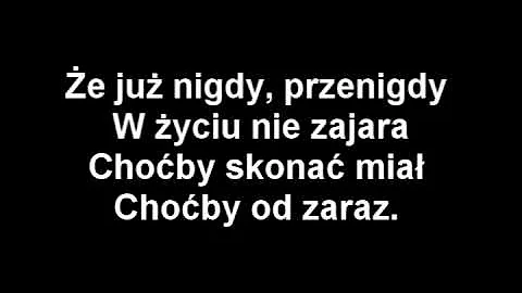 Zabili mi wia - Jaracz [with lyrics]