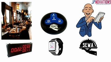 [Intro]SEWA Wireless Waiter Calling Systems whiteboard explanation