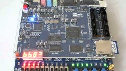 SNES SPC Player on FPGA feat. DE1