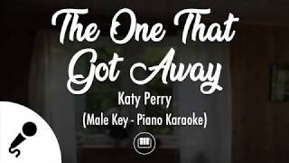 The One That Got Away - Katy Perry (Male Key - Piano Karaoke) chords
