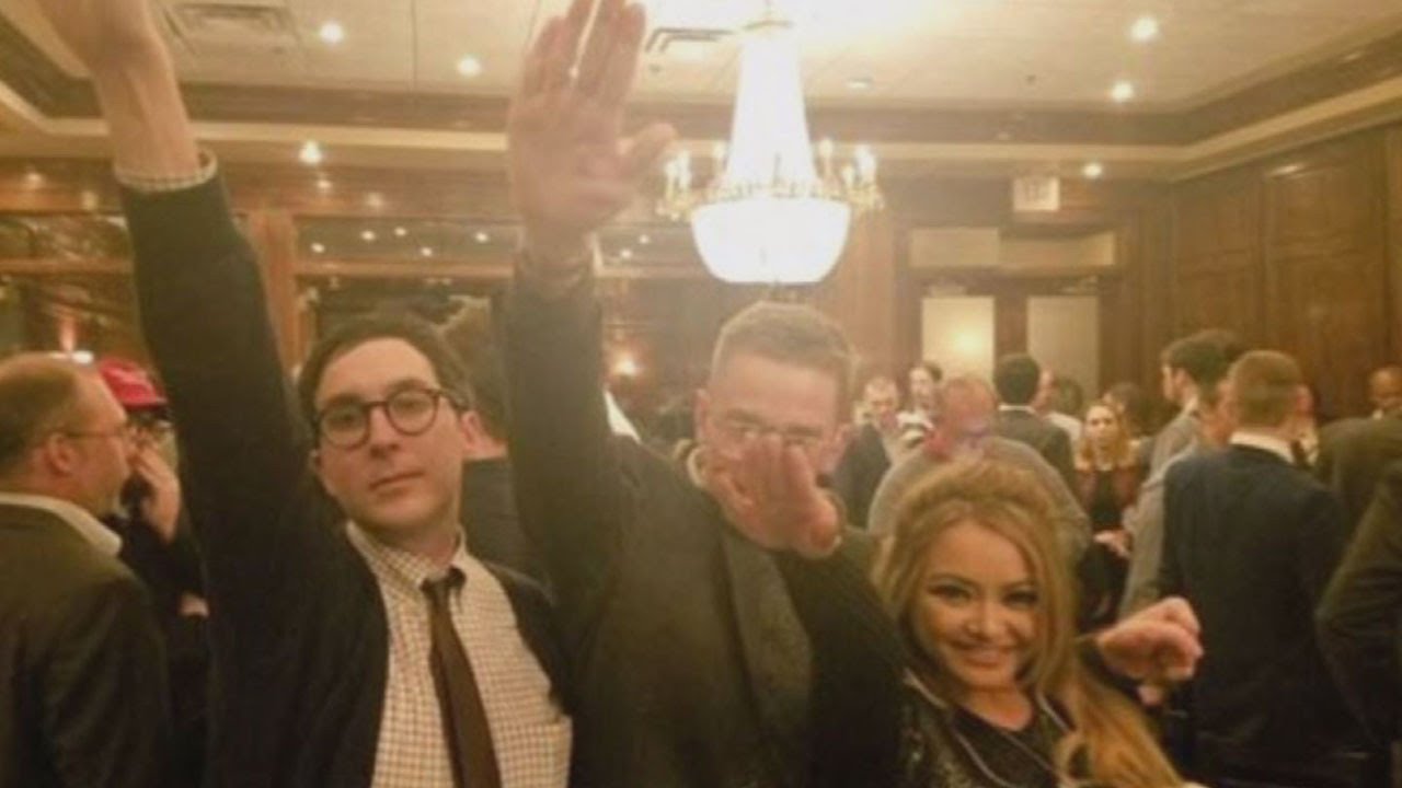 White Nationalists and Tila Tequila Give Nazi-Style Salute In Restaurant -  YouTube