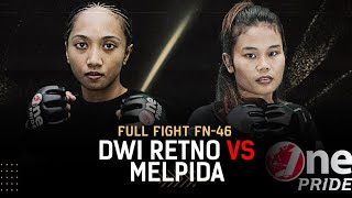 Woman Strawweight! Dwi Retno vs Melpida Sitohang | Full Fight One Pride MMA FN 46