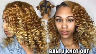 Spiral Bantu Knot Out | How To Get The Perfect Spiral Curls