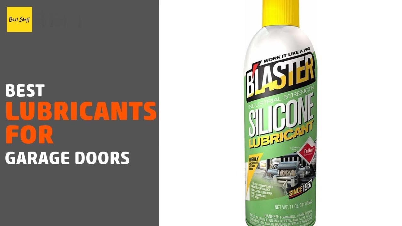 🌵6 Best Lubricants For Garage Doors 2020 YouTube