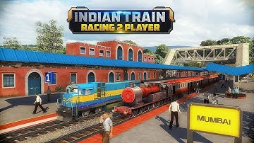 Indian Train Racing Games 3D - Android Gameplay