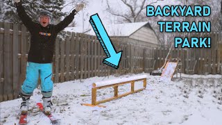 BUILDING THE BACKYARD TERRAIN PARK!!! by The Bag o' Tricks 5,384 views 4 months ago 7 minutes, 34 seconds