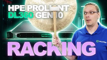 HPE ProLiant DL360 Gen10 | How To Rack a Server | Server Racking | Sliding Rails | Rackmount Server