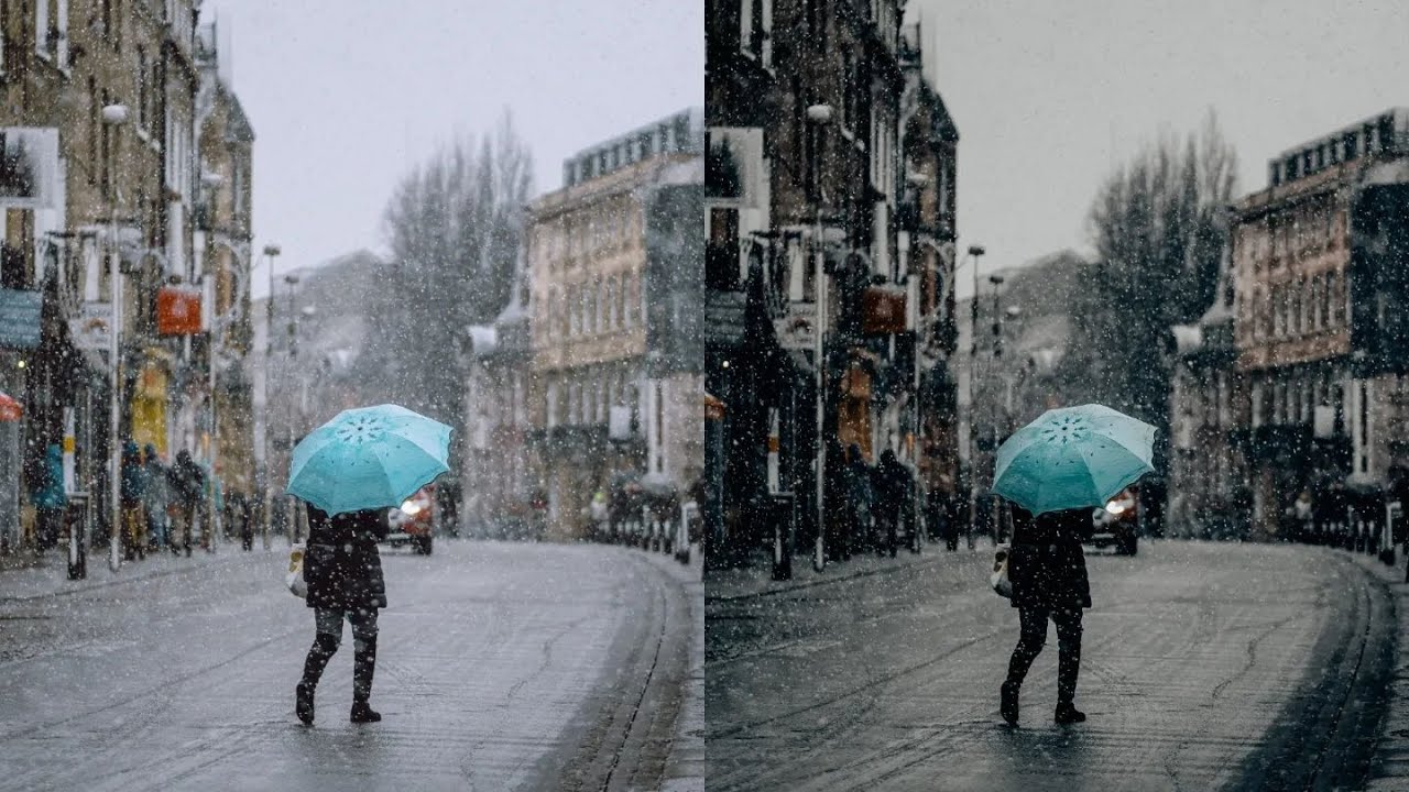 cinematic editing in mobile lightroom || rainy day photo editing in mobile lightroom