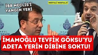 İBB MECLİSİ YANGIN YERİ! Ekrem İmamoğlu Tevfik Göksu'ya Öyle Bir Yanıt Verdi Ki...