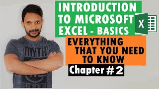 The Beginner's Guide to Excel 2021 - Chapter 2 - Excel Basics Tutorial