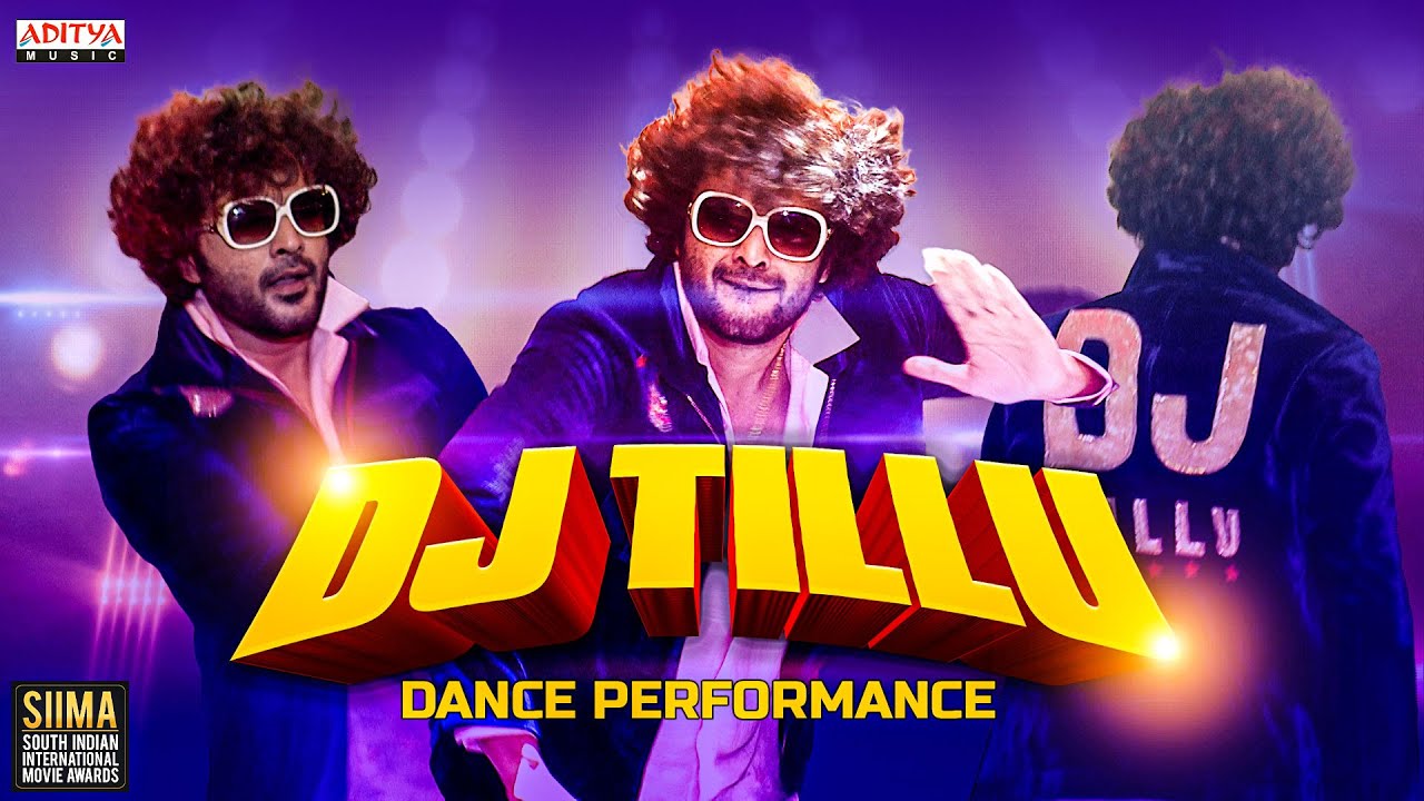 Siddhu Energetic Dance Performance For  TilluAnnaDJPedithe Song SIIMA 2022  DJTillu  Aditya Music