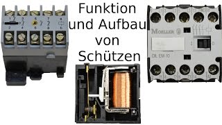 Schütz - Funktion/Aufbau - Der Elektriker