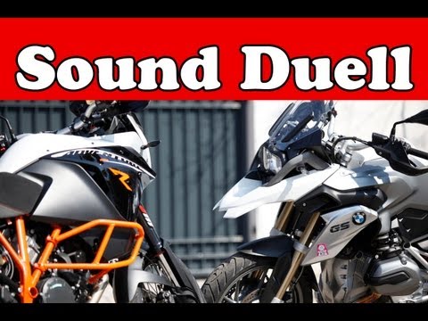 SOUND-Vergleich | BMW R 1200 GS VS KTM 1190 Adventure R |  2013 SOUND-Vergleich | BMW R 1200 GS VS KTM 1190 Adventure R |  2013