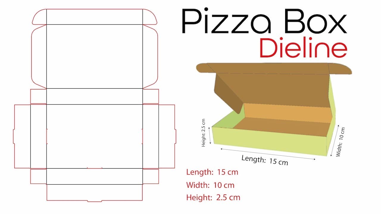 Pizza Box Design in illustrator