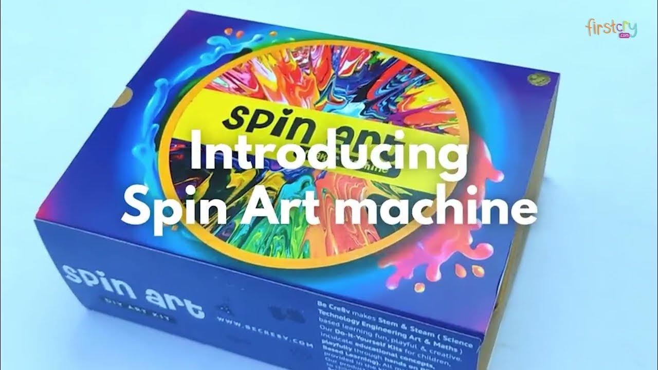 Be Cre8v Spin Art Maker Machine Kit 