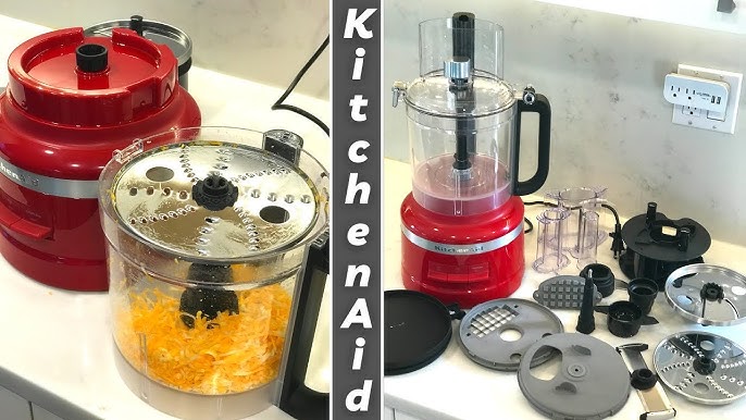 KitchenAid 9Cup Exact Slice Food Processor w/ French Fry & Dough