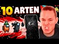 10 ARTEN von AMONG US Spielern!