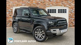 Athlete Statistics 2023/73 LAND ROVER DEFENDER 90 P400 XS EDITION IN SANTORINI BLACK METALLIC WITH ACORN LEATHER