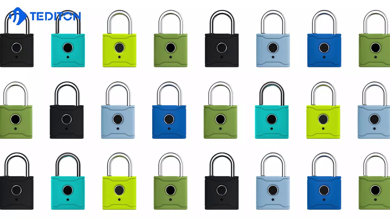 TEDITON New TTLOCK App Smart Pad Lock