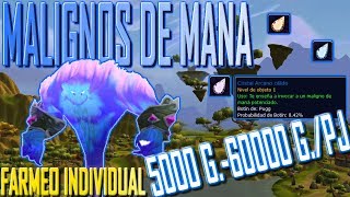 WoW|FARMEO de oro INDIVIDUAL olvidado|Malignos de mana |5000 G.-60000 G./PJ