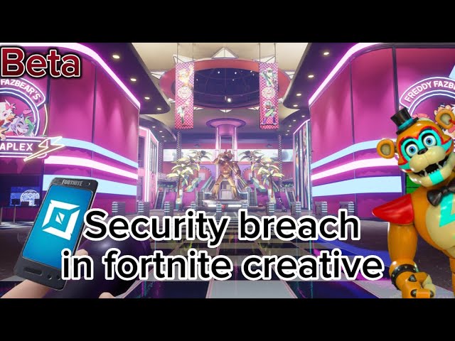 Five Nights At Freddy's Models [ xotheend ] – Fortnite Creative Map Code